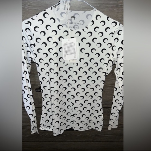 Marine Serre| Long Sleeve Top - Picture 6 of 8